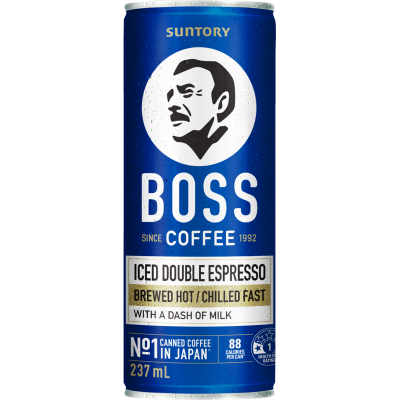 Boss Iced Double Espresso Coffee 237ml