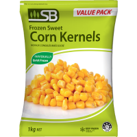 SB Frozen Sweet Corn Kernels 1kg