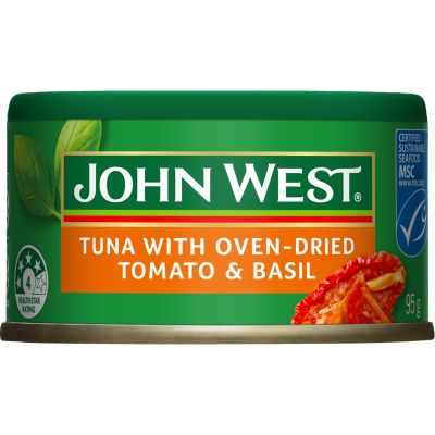 John West Tuna With Oven-Dried Tomato & Basil 95g