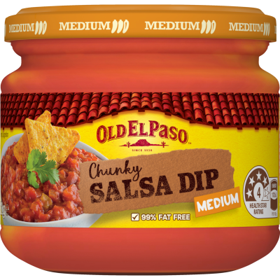 Old El Paso Chunky Salsa Dip Medium 300g