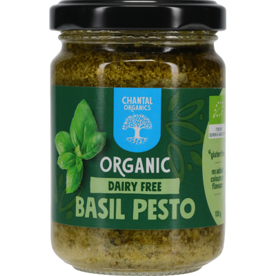 Chantal Organics Dairy Free Basil Pesto 130g