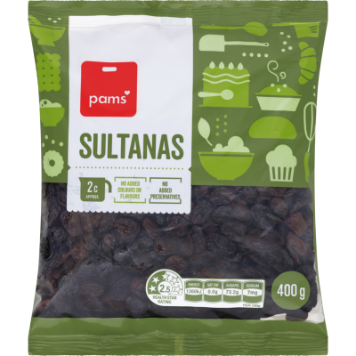 Pams Sultanas 400g