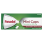 Panadol Mini Caps Paracetamol 500mg Tablets 16pk