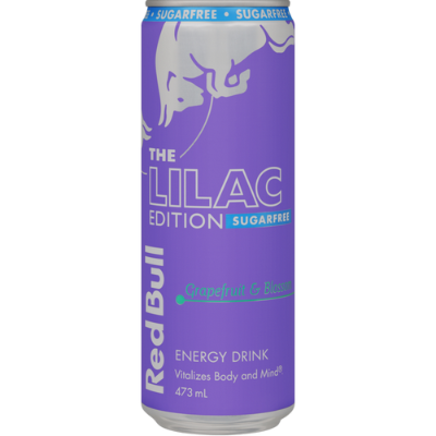 Red Bull Lilac Edition Grapefruit & Blossom Sugarfree Energy Drink 250ml