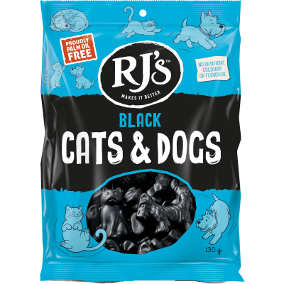RJ's Black Cats & Dogs 130g