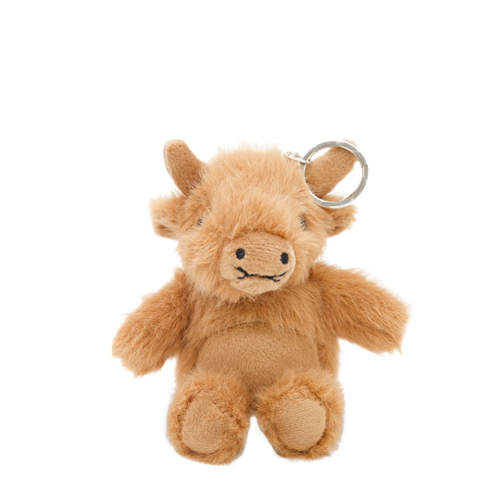 Soft Toy Keyring - Highland Cow