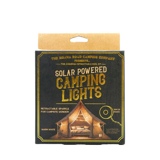 Solar Powered Camping Lights - Warm White
