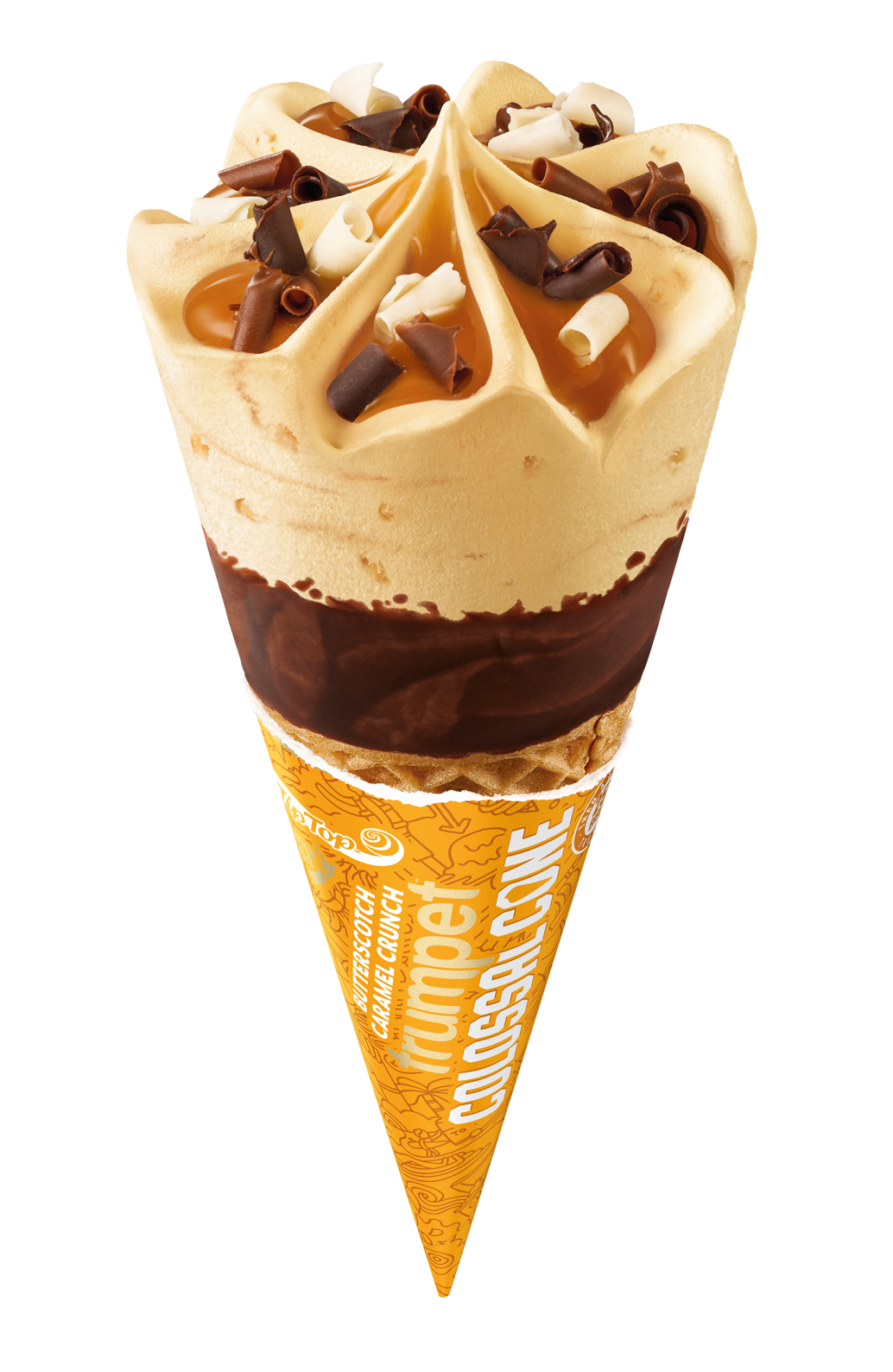 Colossal Cone Butterscotch Caramel Crunch