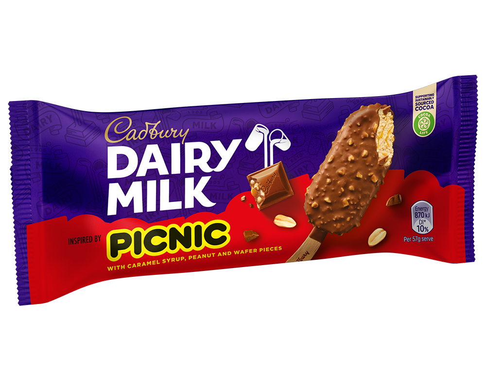 Cadbury Dairy Milk Picnic Ice Cream