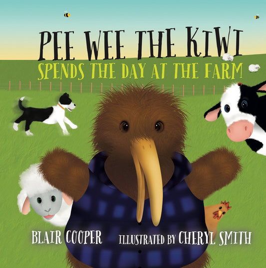 Pee Wee The Kiwi Spends Day at Farm