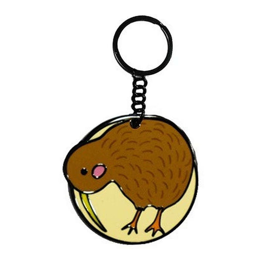 Moana Rd Kimi The Kiwi Enamel Keyring