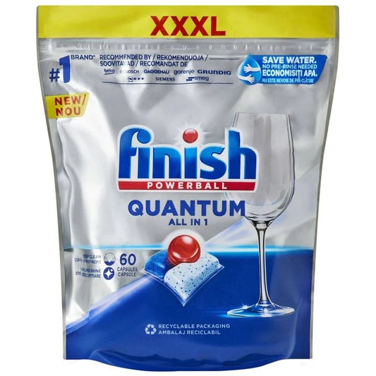 Finish Regular Powerball Quantum All in One 60pk