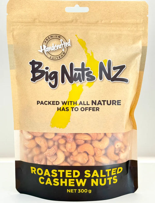 Big Nuts NZ Roasted Salted Cashews 300g