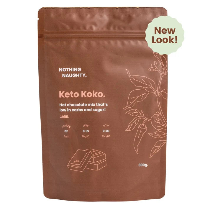 Keto Koko Chilli Hot Chocolate Mix 300g