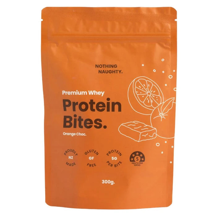 Premium Orange Chocolate Whey Protein Bites 300g