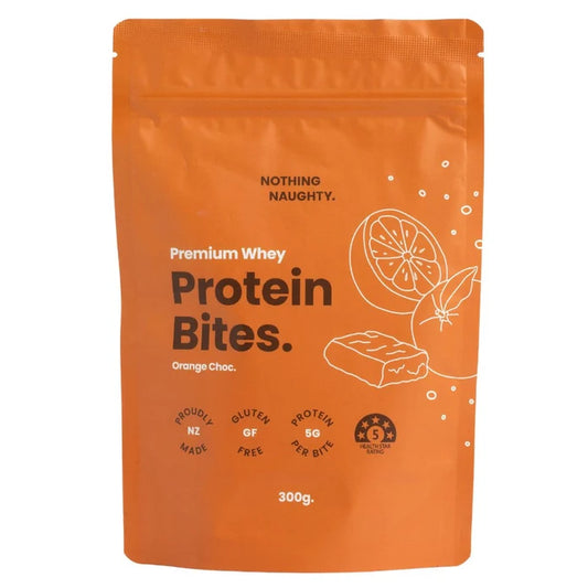 Premium Orange Chocolate Whey Protein Bites 300g