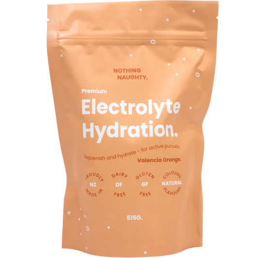 Nothing Naughty Electrolyte Hydration Powder 515g - Valencia Orange