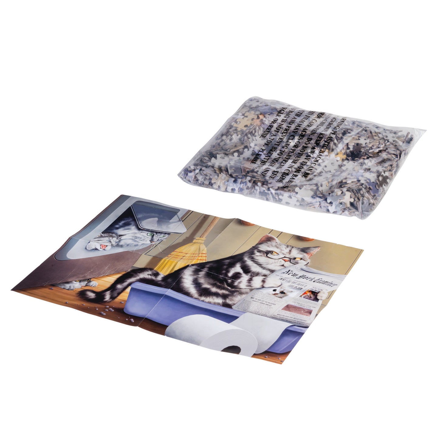 Meow Time 1000pc Jigsaw Puzzle - Cat
