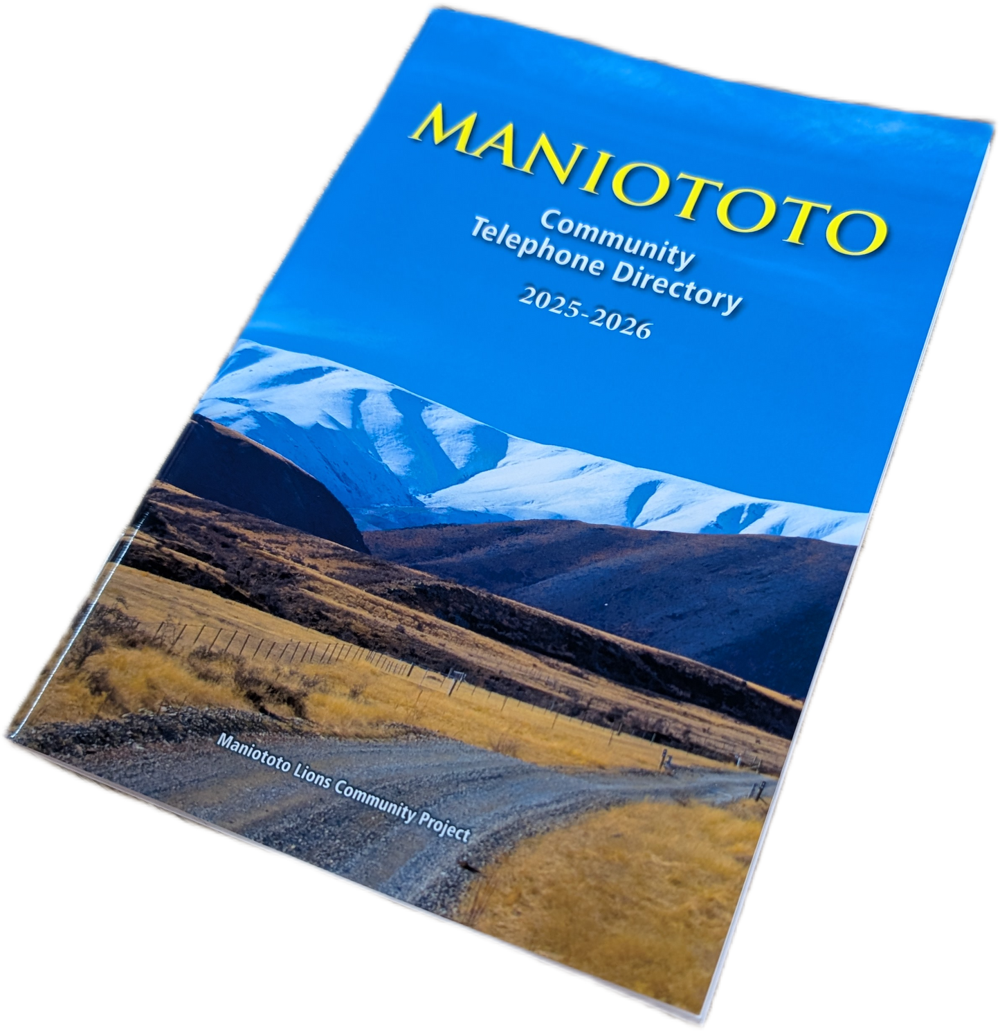 Maniototo Community Telephone Directory 2025 - 2026