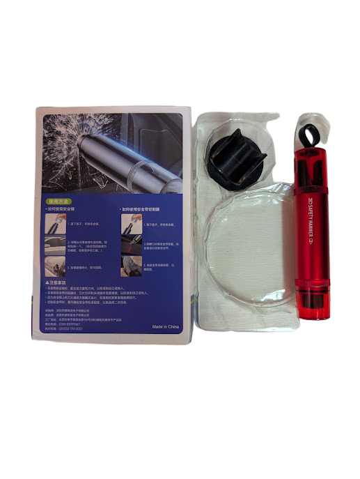 Emergency Car Safety Hammer & Window Breaker