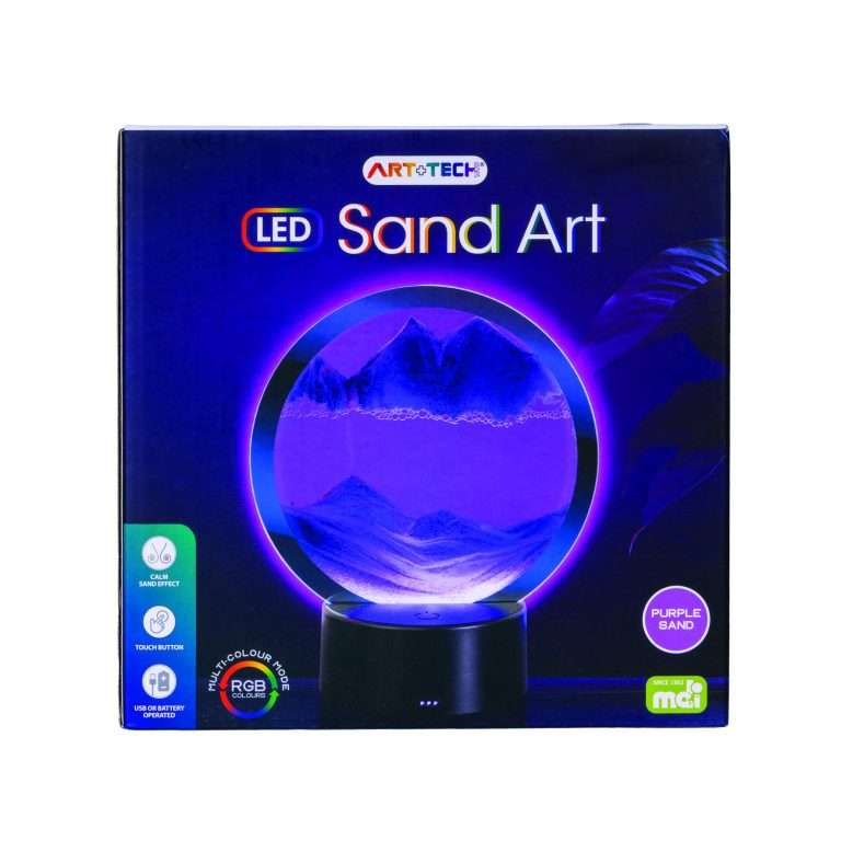 Art-Tech Purple Mirror Sand Art Display