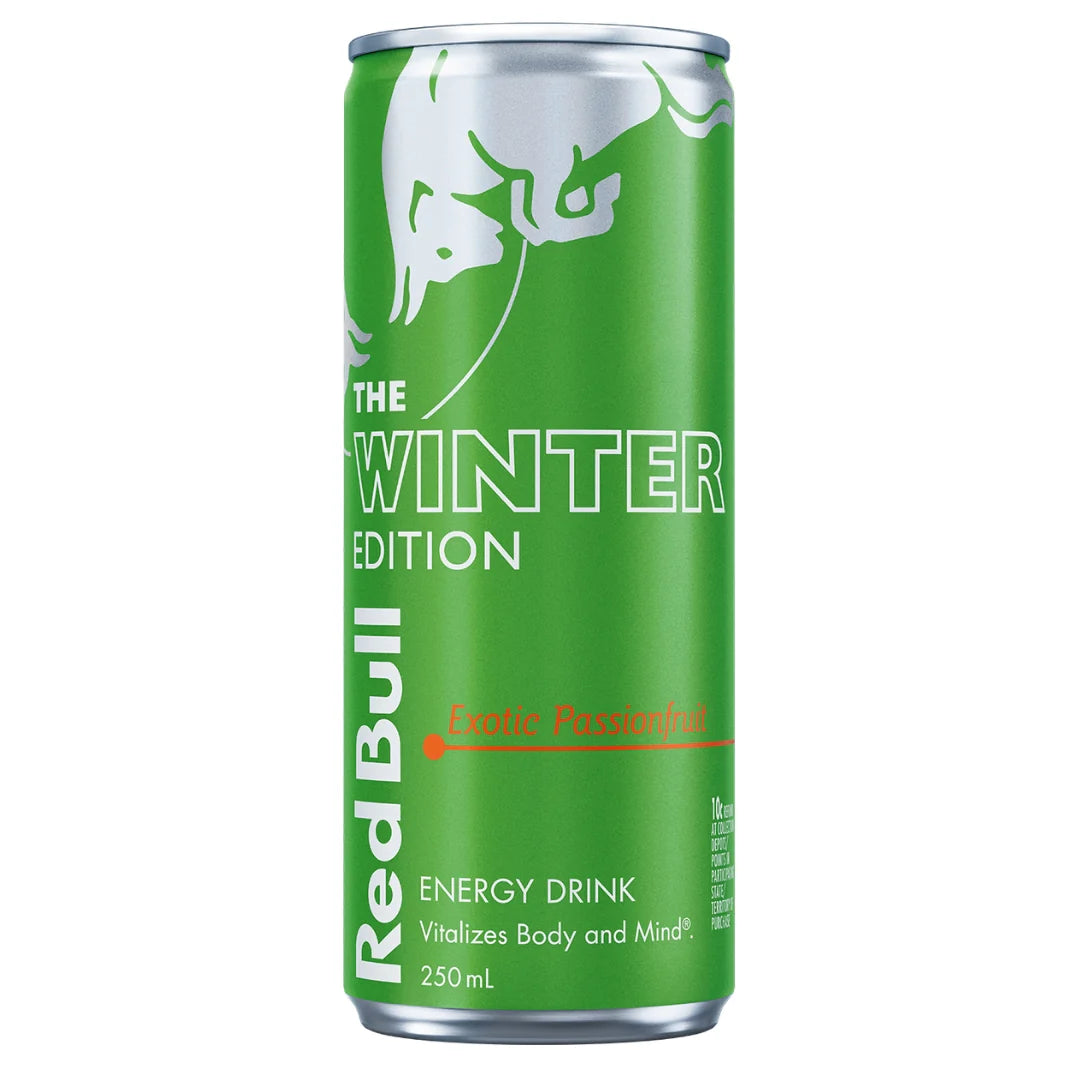 Red Bull The Winter Edition Exotic Passionfruit Energy Drink 250ml