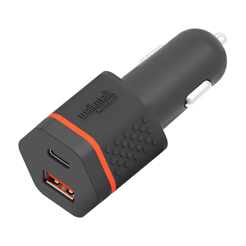WalknTalk Rugged Dual USB Car Charger
