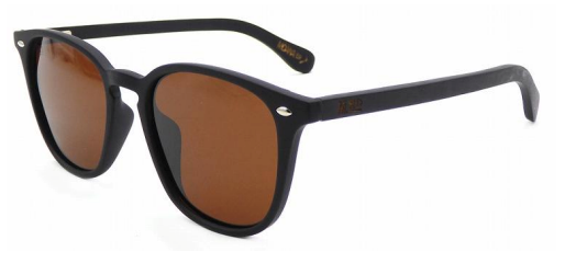 Debbie Reynolds Sunglasses - Black, Black Arms