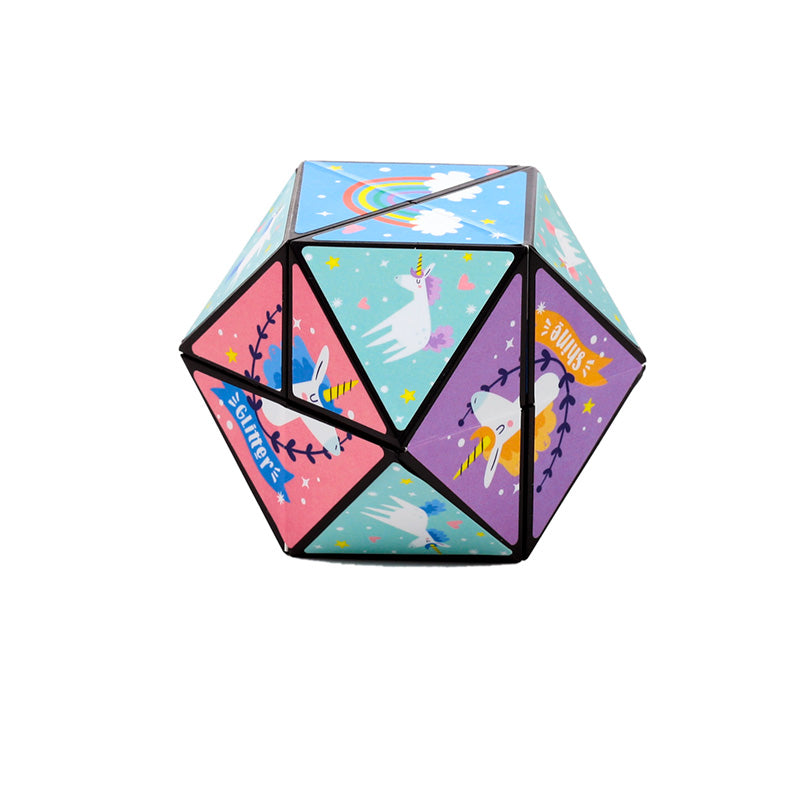 Puckator Unicorn Magic Puzzle Cube
