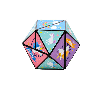 Puckator Unicorn Magic Puzzle Cube