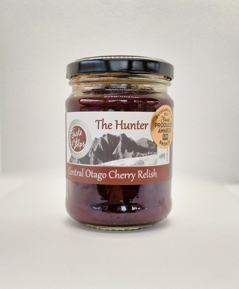 Taste of the Alps - The Hunter Central Otago Cherry Relish 260g