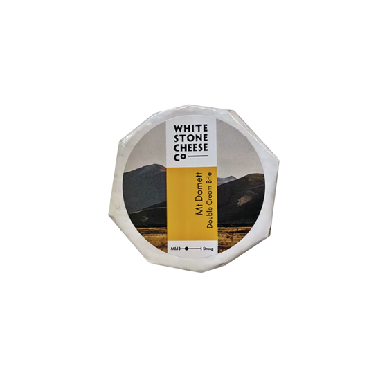 Whitestone Mt Domett Double Cream Brie Cheese 125g