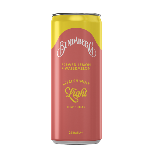 Bundaberg Refreshingly Light Brewed Lemon & Watermelon 250ml