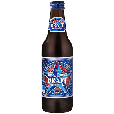 Royal Crown Draft Premium Cola 340ml
