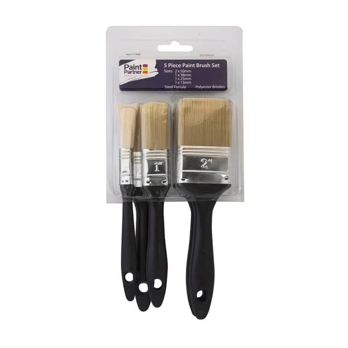 Paint Partner Brush Set 5pc