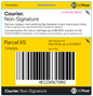 NZ Post Courier XS Parcel Ticket