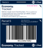 NZ Post Economy S Parcel Ticket