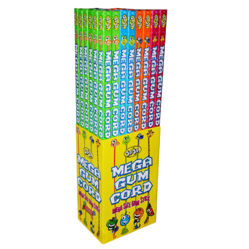 JoJo Mega Gum Cord - Flavoured Bubble Gum