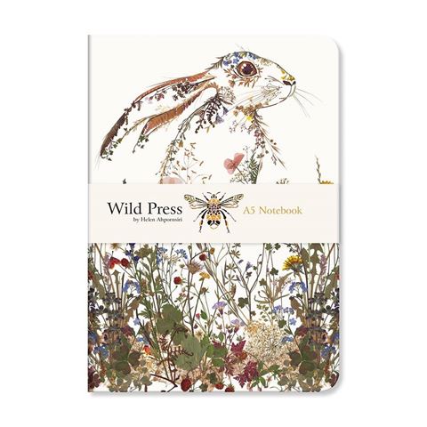 Wild Press Wildflower Hare A5 Notebook