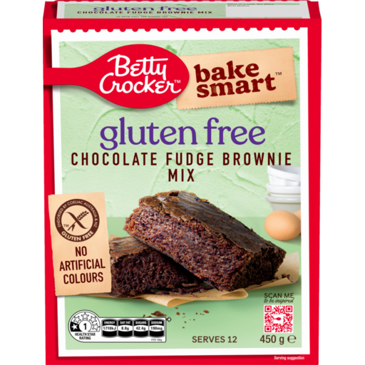Betty Crocker Gluten Free Chocolate Brownie Mix 450g