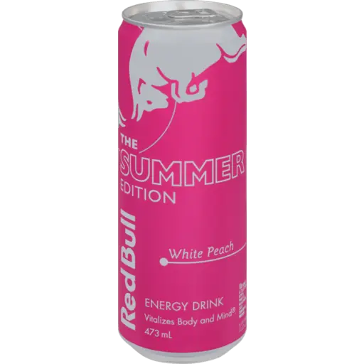 Red Bull The Summer Edition White Peach Energy Drink 473ml
