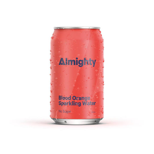 Almighty Blood Orange Sparkling Water 330ml