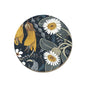 Wolfkamp & Stone Screenprint Kowhai & Daisy Coaster