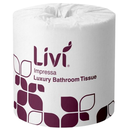 Livi Impressa Bathroom 2-Ply Toilet Roll