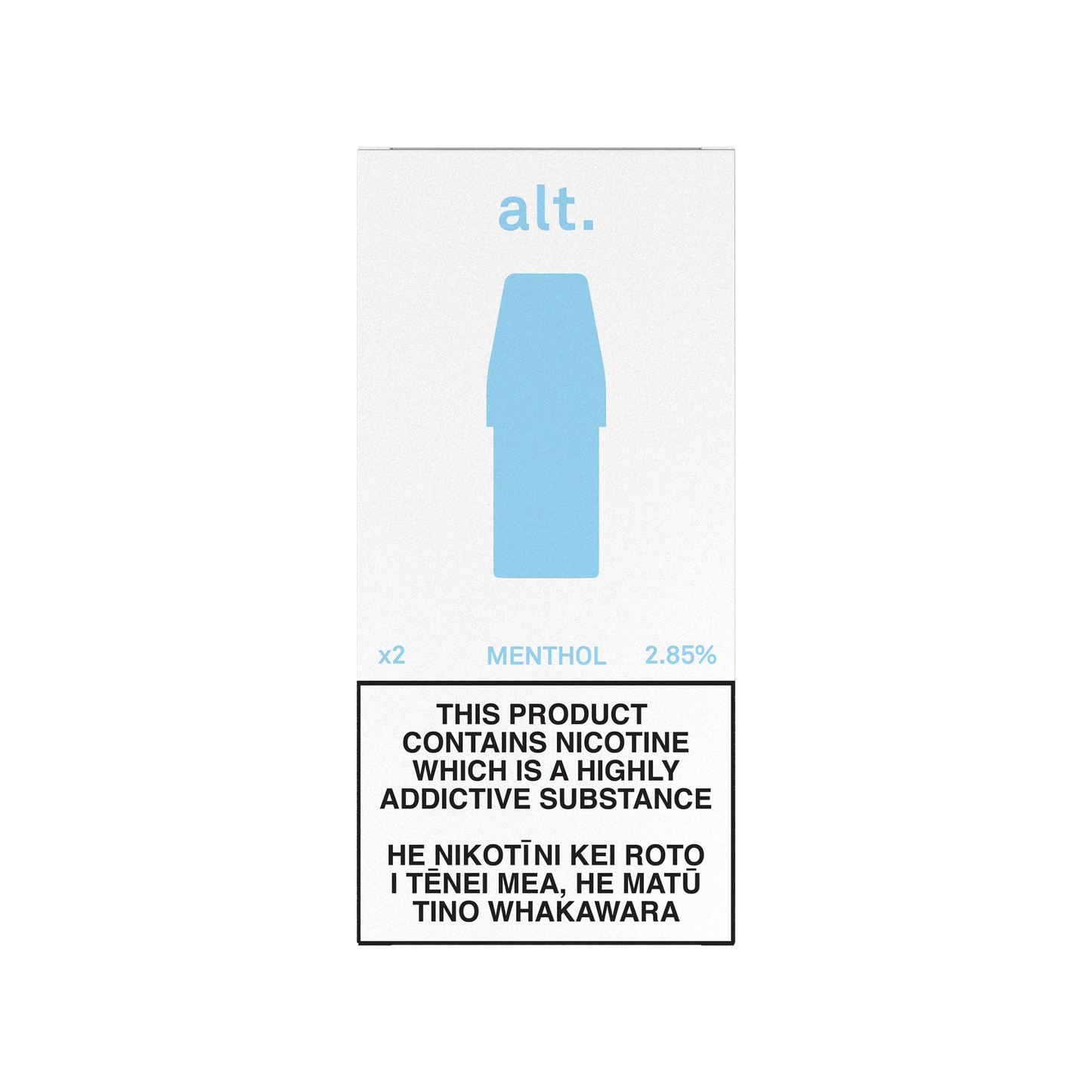 alt. Classics Replacement Pod Menthol 2.85% 2pk