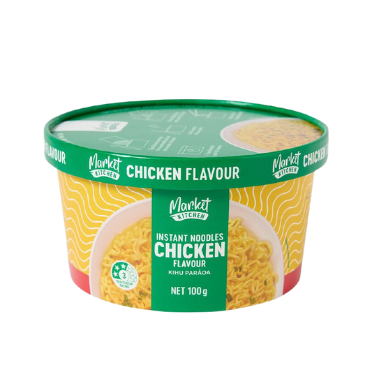 Market Kitchen Bowl Noodles Chicken Flavor 100g