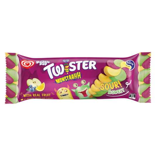 Paddle Pop Twister Monstaahh Ice Cream