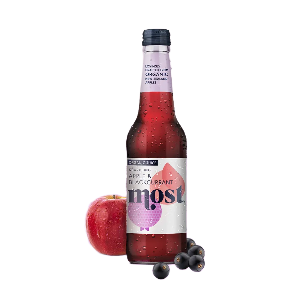 Most Sparkling Apple & Blackcurrent Organic Juice 275ml