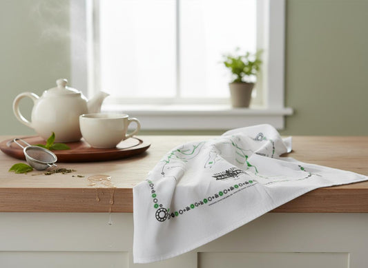 Central Otago Rail Trail Tea Towel