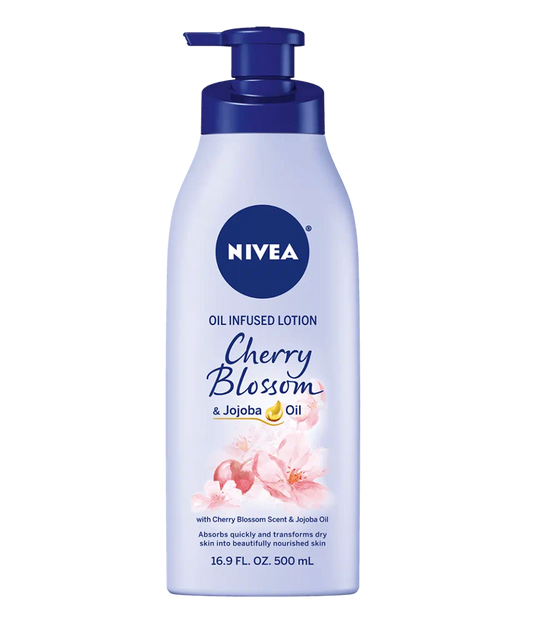 Nivea Cherry Blossom & Jojoba Oil Infused Body Lotion 400ml